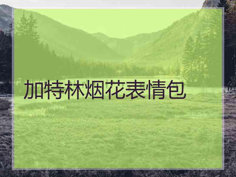 加特林烟花表情包 加特林烟花表情包