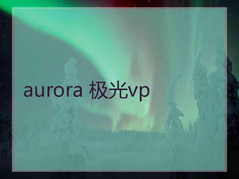 aurora 极光vp