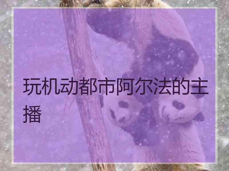 玩机动都市阿尔法的主播