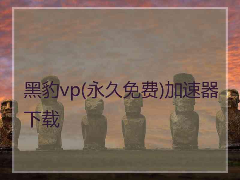 黑豹vp(永久免费)加速器下载