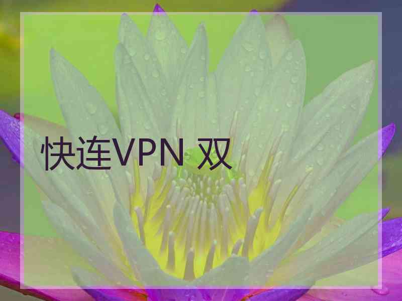 快连VPN 双