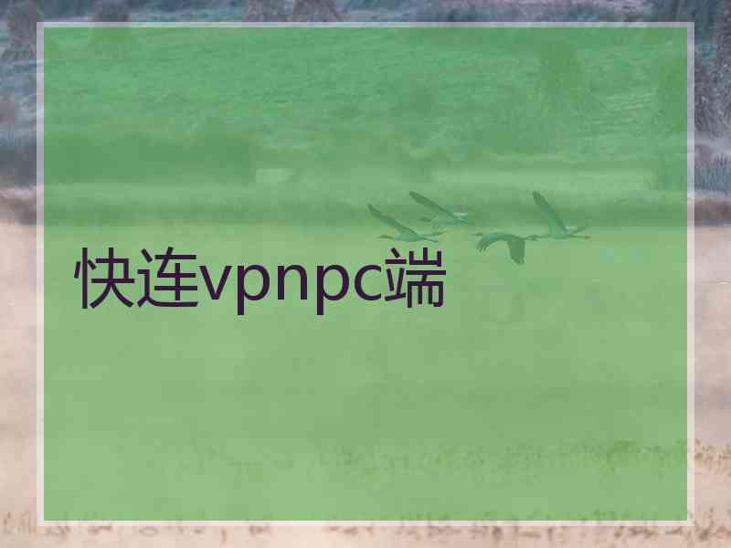 快连vpnpc端