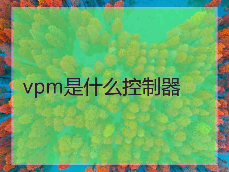 vpm是什么控制器