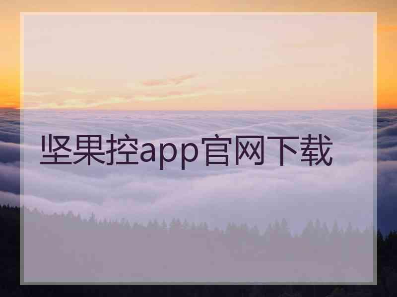 坚果控app官网下载