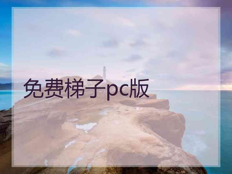 免费梯子pc版