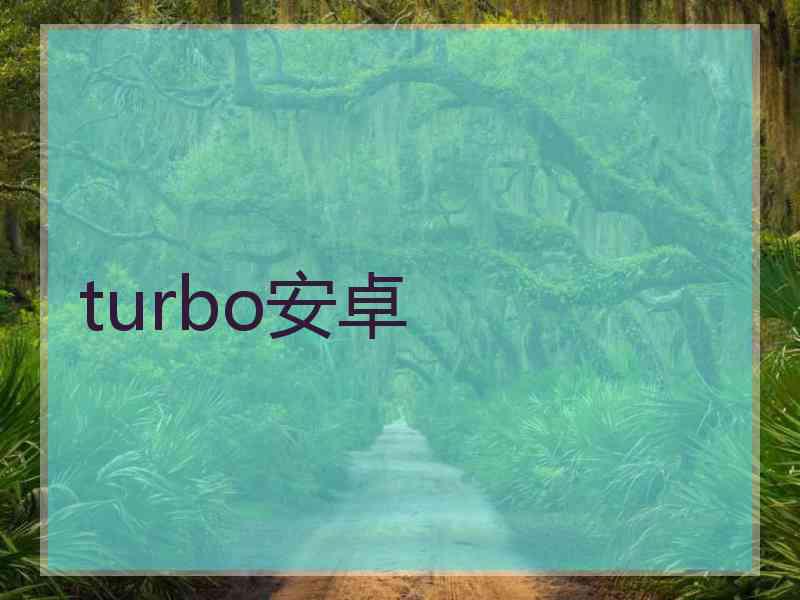 turbo安卓