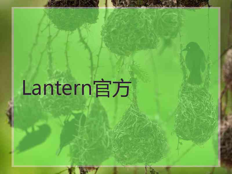 Lantern官方