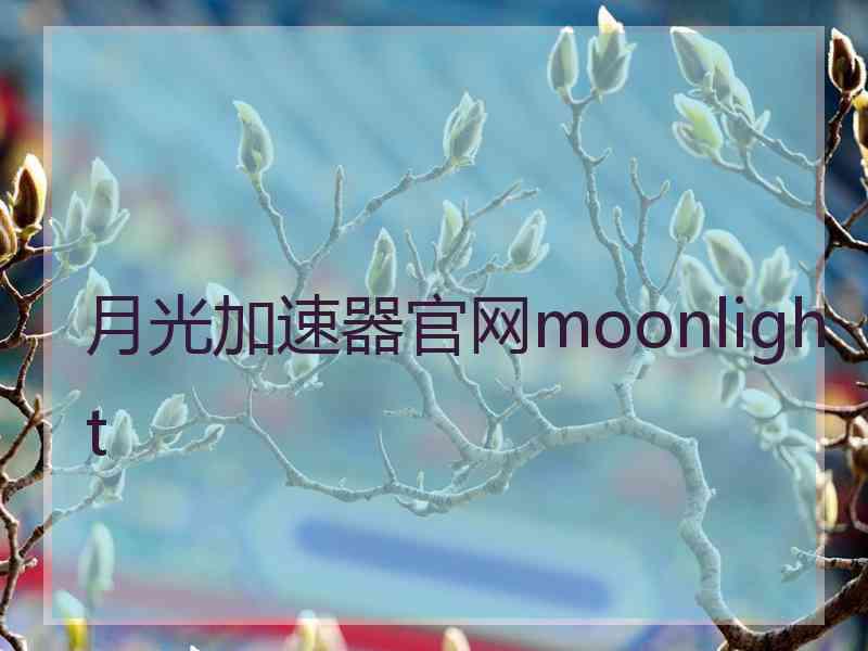 月光加速器官网moonlight