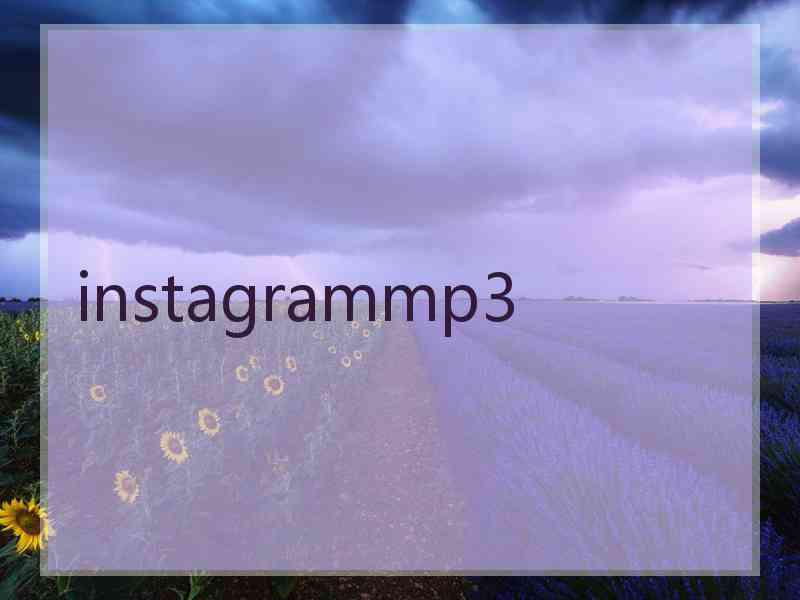 instagrammp3