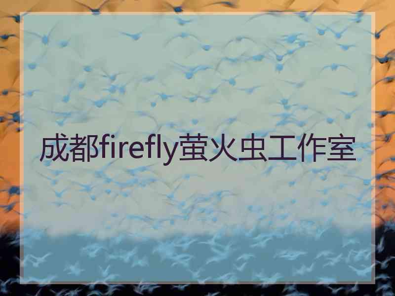 成都firefly萤火虫工作室