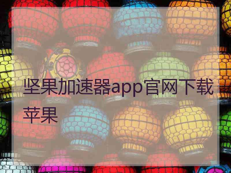 坚果加速器app官网下载苹果