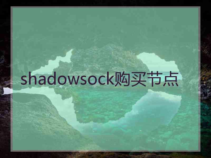 shadowsock购买节点