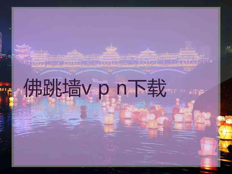 佛跳墙v p n下载