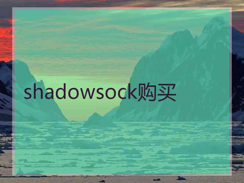 shadowsock购买