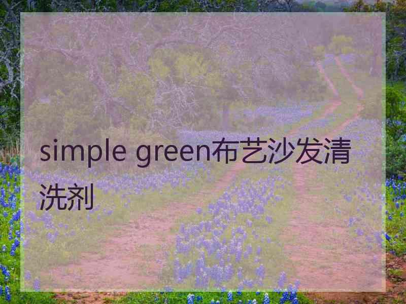 simple green布艺沙发清洗剂