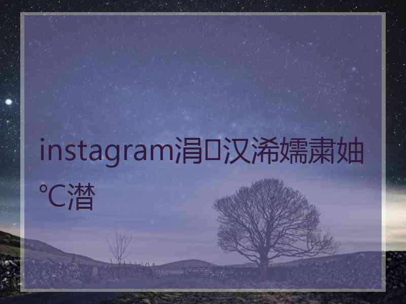 instagram涓汉浠嬬粛妯℃澘