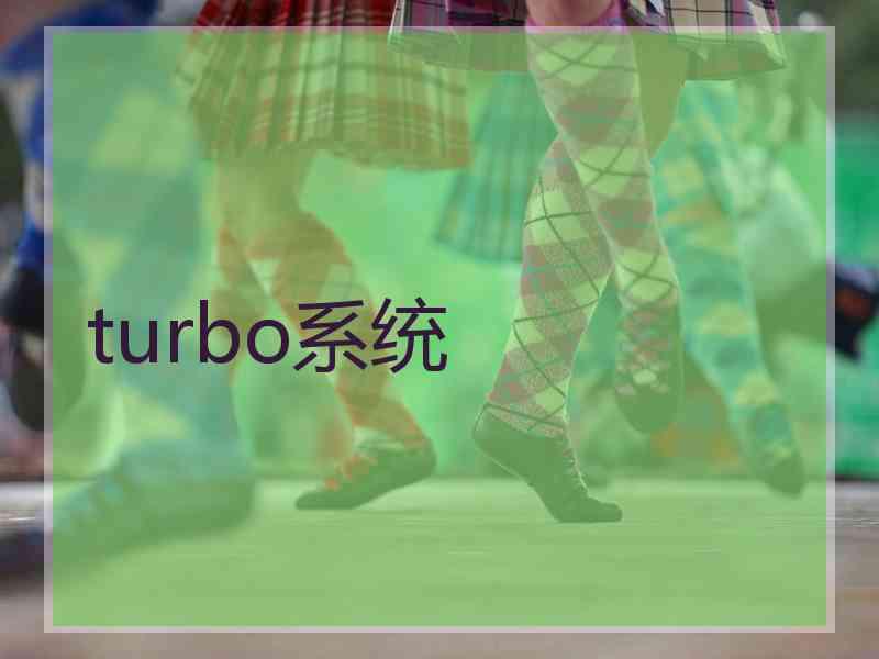 turbo系统