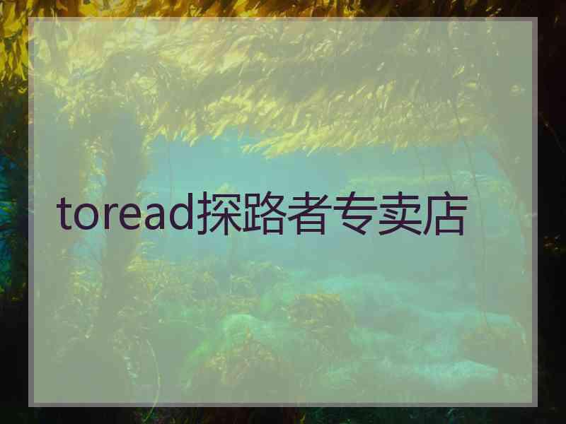 toread探路者专卖店